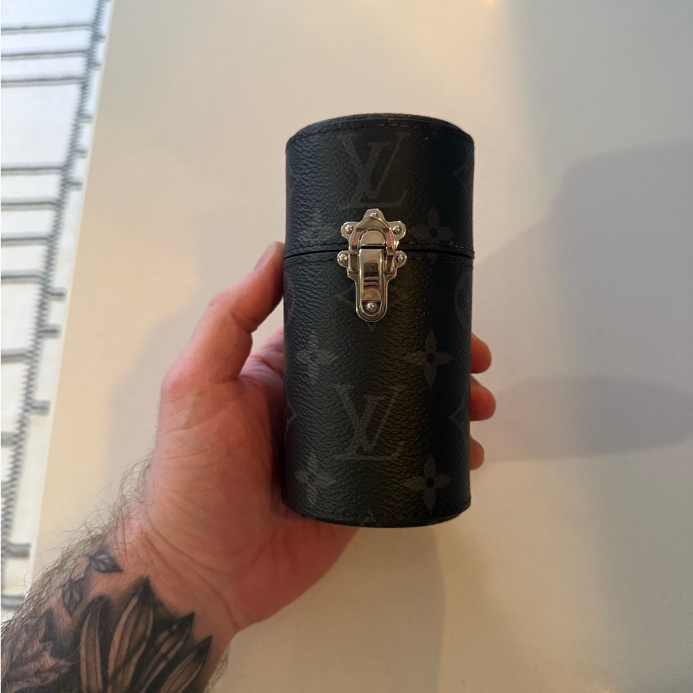Louis Vuitton Black Perfume Cologne Case